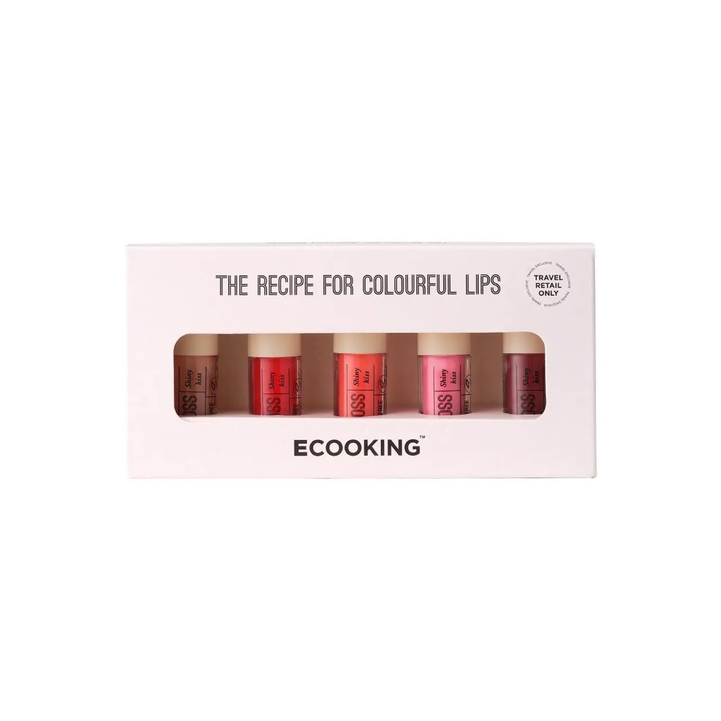 Ecooking - Lip Gloss - Set Assortito