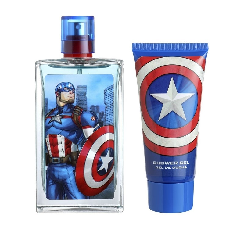 [92556700] Kids World - Air-Val Captain America - Gift Set