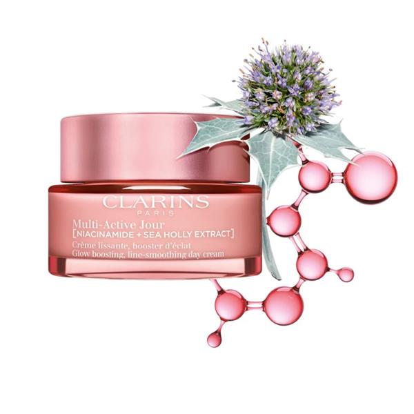 Clarins - Multi-Active Niacinamide And Sea Holly Extract Glow Boosting Smoothing Day Cream - Dry Skin - 50ml