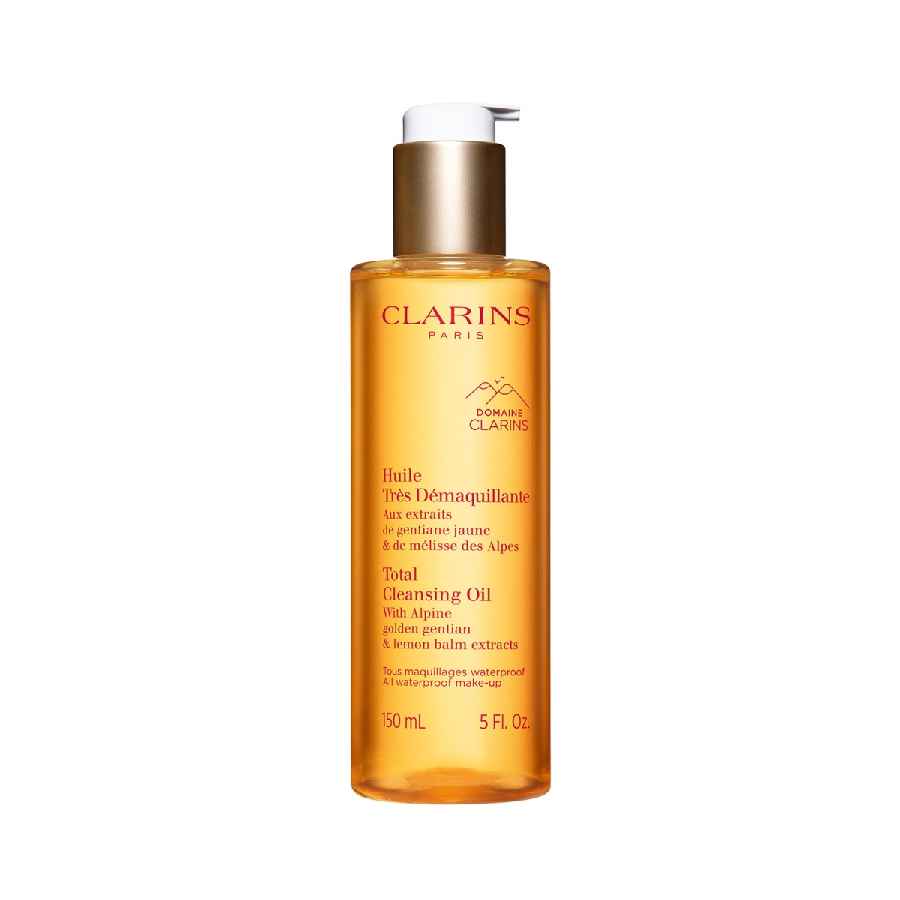 Clarins - Total Cleansing Oil With Alpine Golden Gentian & Lemon Balm Extracts - 150ml